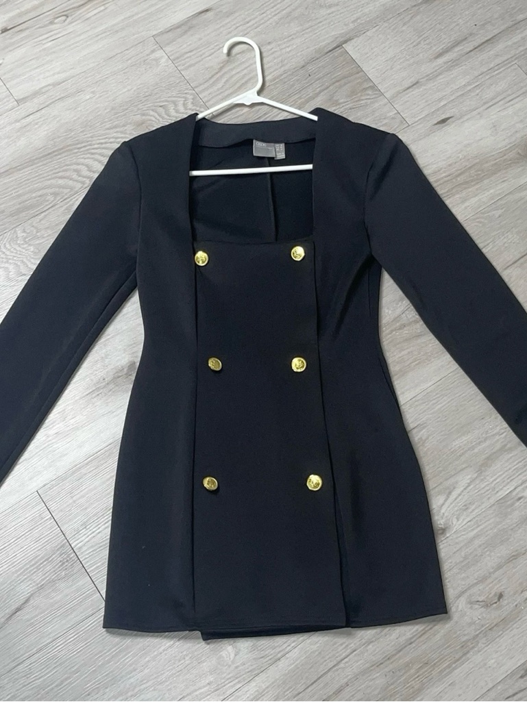 Asos Blazer S Chic Elegant Timeless Classy Modern Old Money Preppy Smart Baddie
